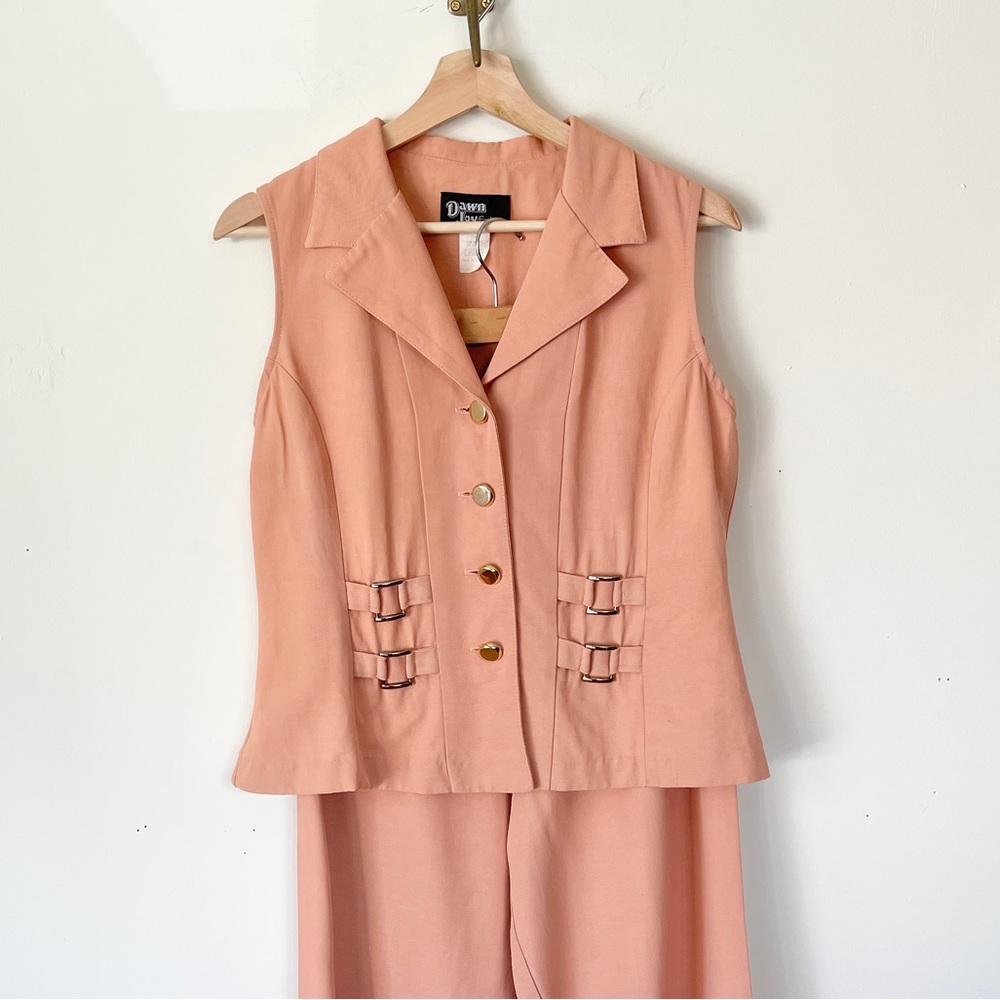 Vintage Peach Two-Piece Set
